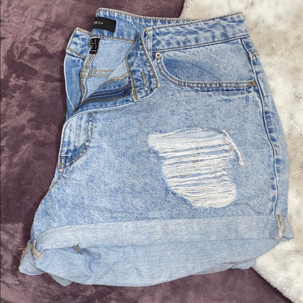 High waisted forever21+ shorts